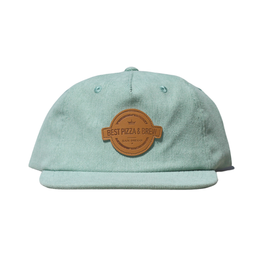 Light Blue Corduroy Hat