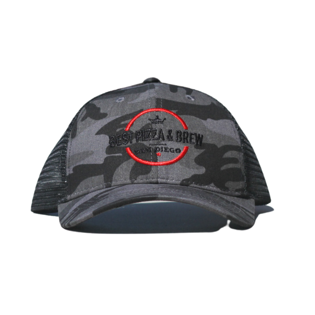 Dark Camo Trucker Hat