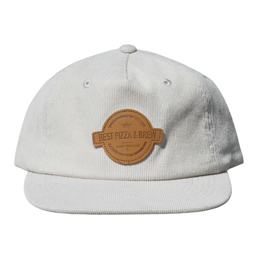 White Corduroy Hat